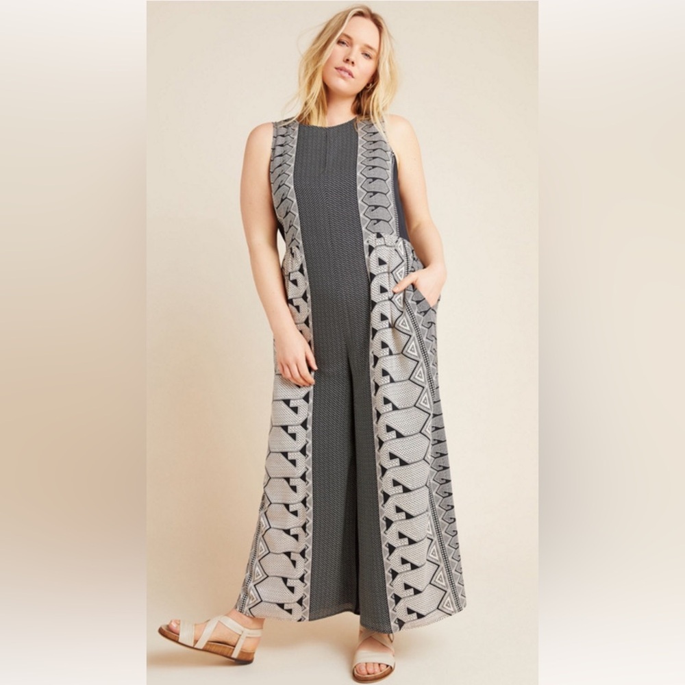 Hayes Geometric Wideleg Jumpsuit 26W
